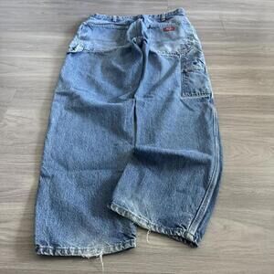 size 34x30” baggy dickies carpenter vintage jeans